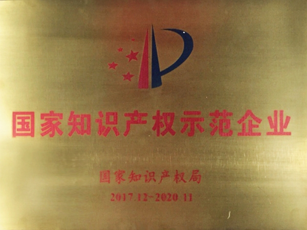 國家知識產權示范企業